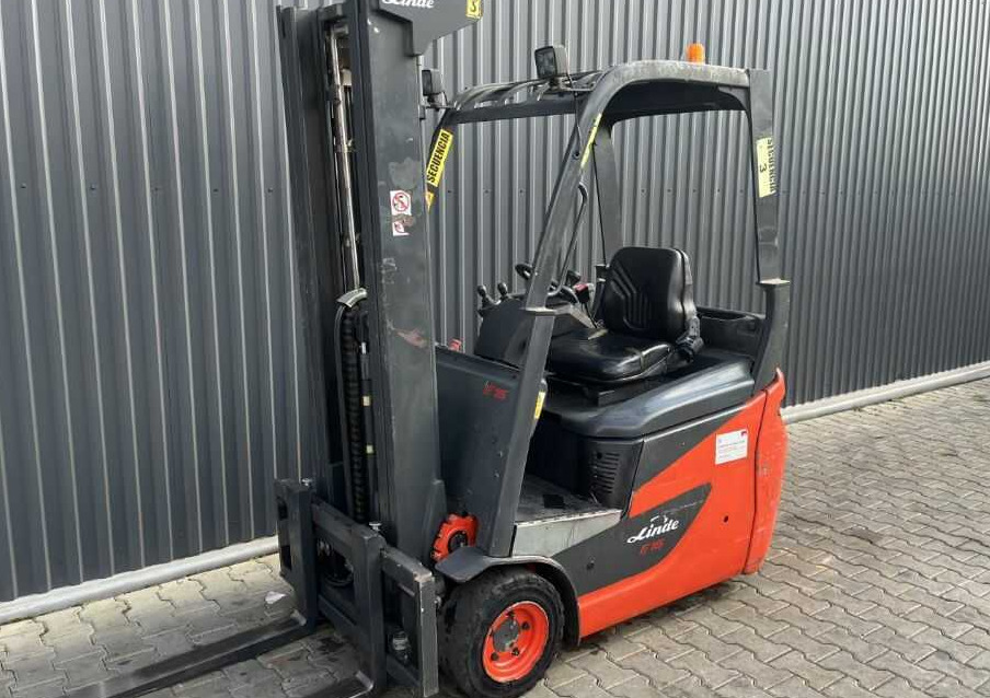 Linde E16C - Elektrikli forklift: fotoğraf 1 Linde E16C - Elektrikli forklift: fotoğraf 1