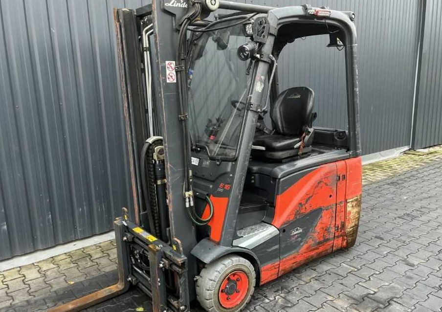 Linde E16H-02 - Elektrikli forklift: fotoğraf 1 Linde E16H-02 - Elektrikli forklift: fotoğraf 1