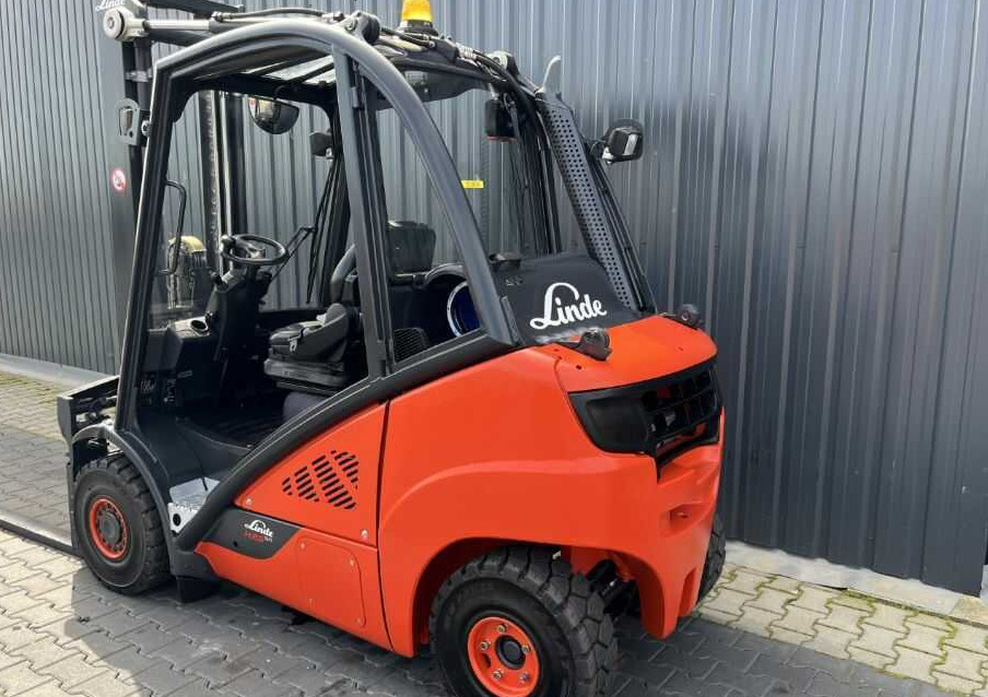LPG forklift Linde H25T-02: fotoğraf 10