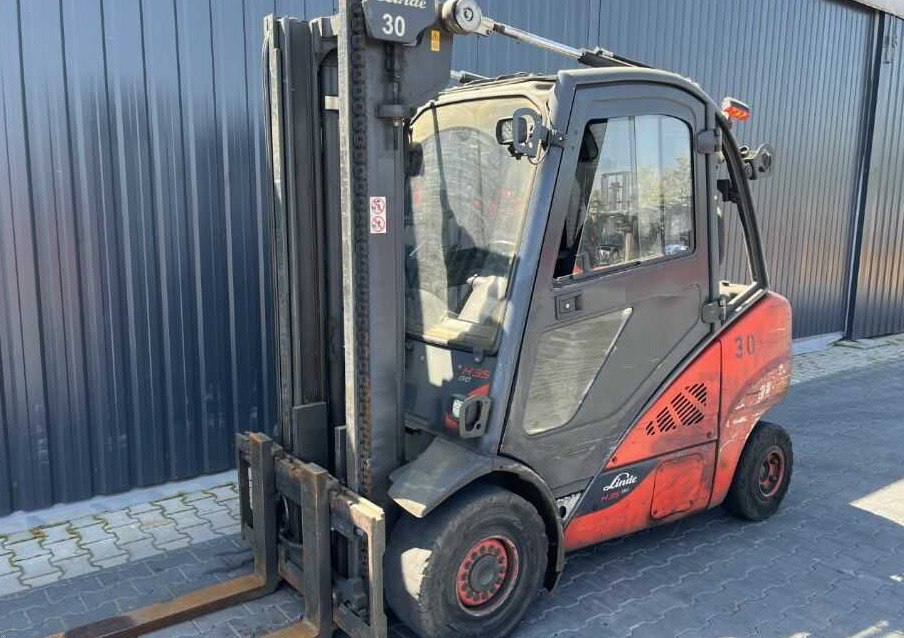 Linde H35D-02 - Dizel forklift: fotoğraf 5 Linde H35D-02 - Dizel forklift: fotoğraf 5