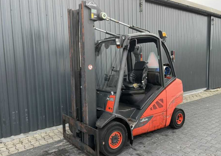 Linde H35T-01 - LPG forklift: fotoğraf 1 Linde H35T-01 - LPG forklift: fotoğraf 1