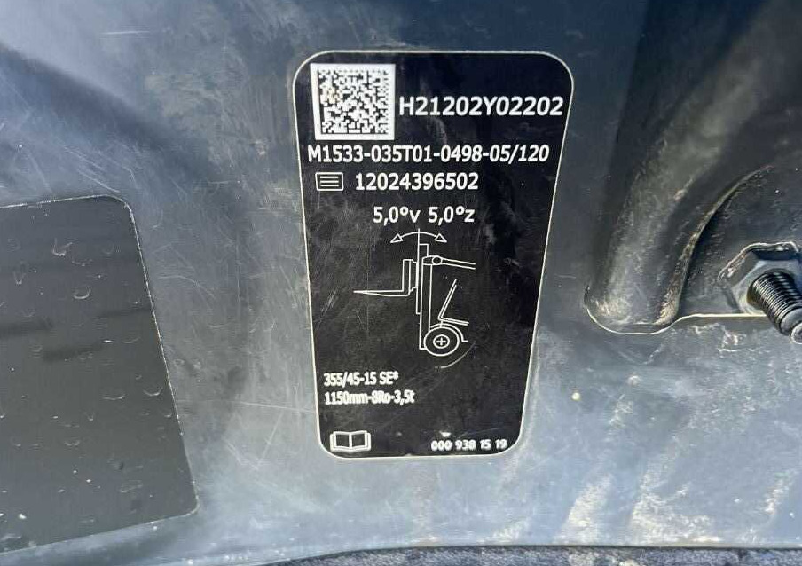 Linde H35T-01 - LPG forklift: fotoğraf 5 Linde H35T-01 - LPG forklift: fotoğraf 5