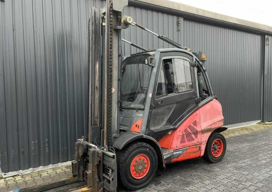Linde H45T-01 - LPG forklift: fotoğraf 1 Linde H45T-01 - LPG forklift: fotoğraf 1