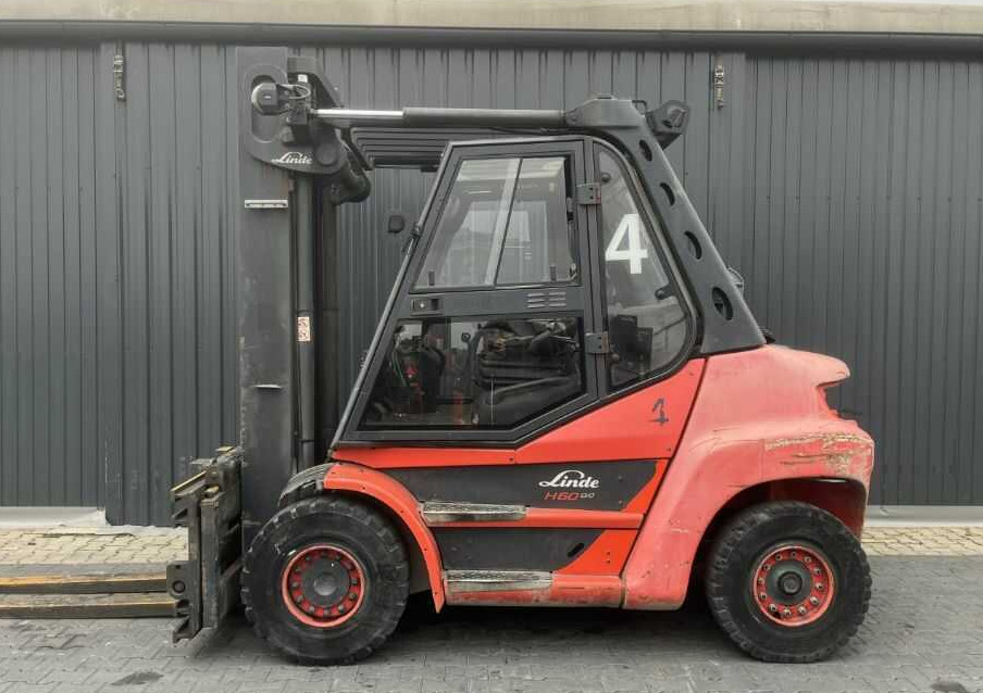 Linde H60D-03 - Dizel forklift: fotoğraf 2 Linde H60D-03 - Dizel forklift: fotoğraf 2