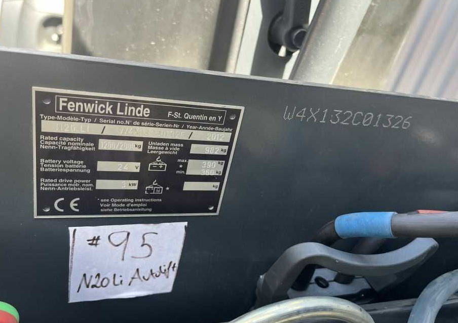 Linde N20Li - Sipariş hazırlama makinası: fotoğraf 5 Linde N20Li - Sipariş hazırlama makinası: fotoğraf 5