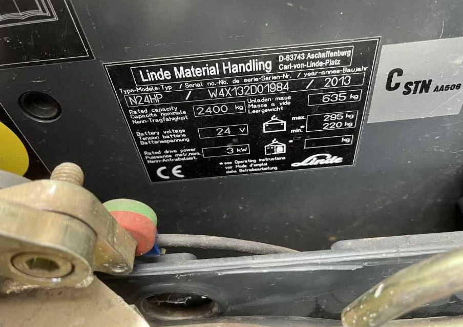 Linde N24HP - Sipariş hazırlama makinası: fotoğraf 4 Linde N24HP - Sipariş hazırlama makinası: fotoğraf 4