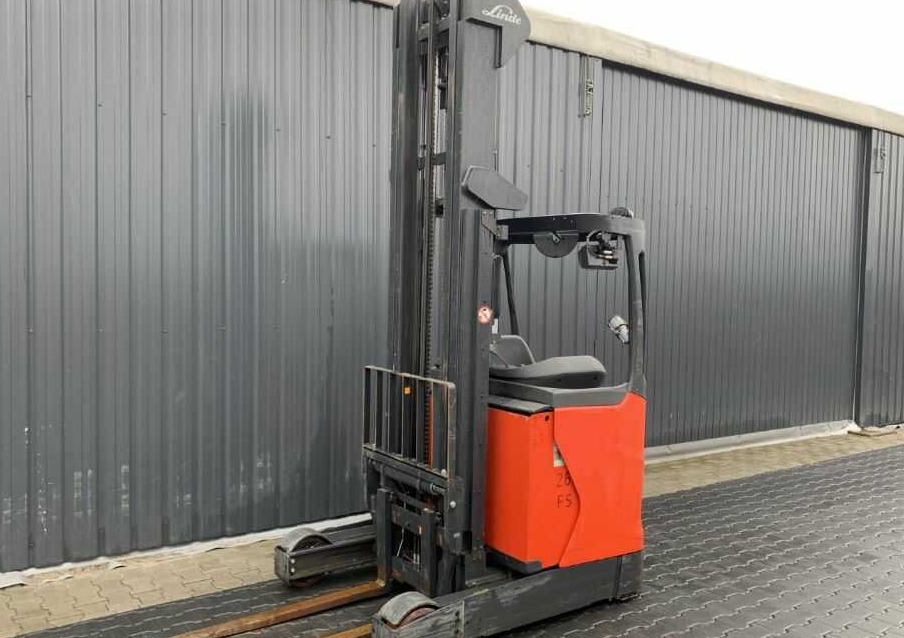Linde R14-01 - Reach truck: fotoğraf 1 Linde R14-01 - Reach truck: fotoğraf 1