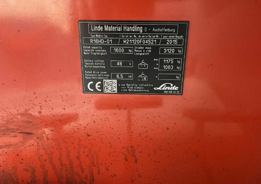 Linde R16HD-01 - Reach truck: fotoğraf 4 Linde R16HD-01 - Reach truck: fotoğraf 4