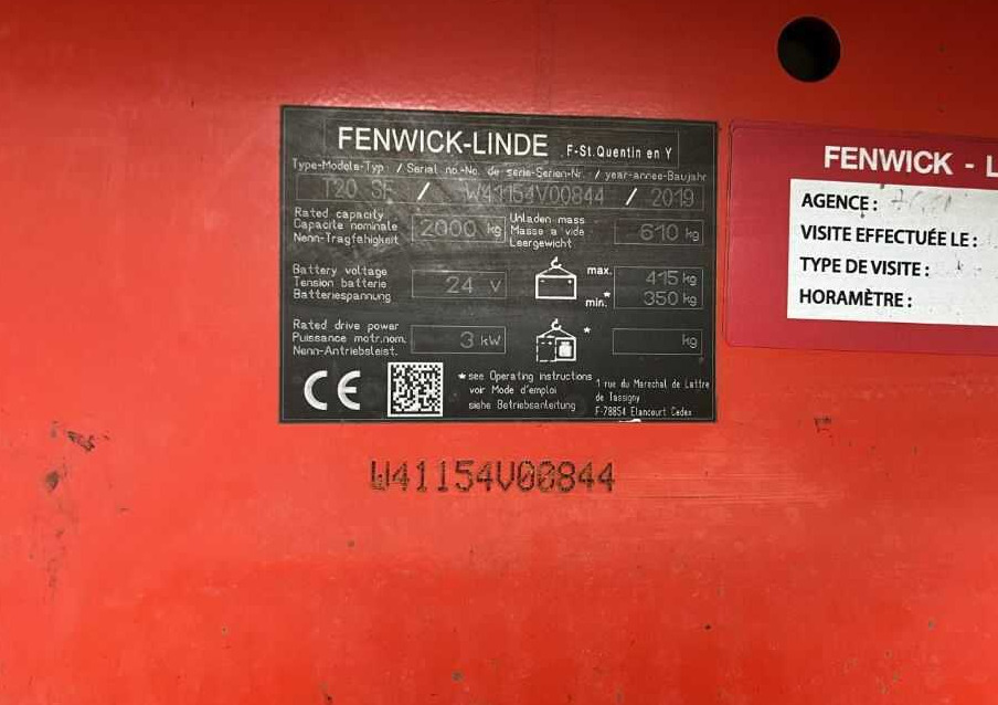 Linde T20SF - Kullanılan transpalet: fotoğraf 4 Linde T20SF - Kullanılan transpalet: fotoğraf 4