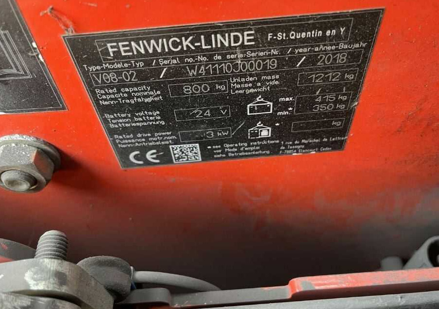 Linde V08-02 - Sipariş hazırlama makinası: fotoğraf 4 Linde V08-02 - Sipariş hazırlama makinası: fotoğraf 4