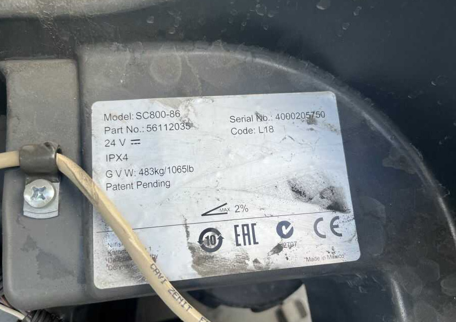Nilfisk SC600 - Zemin yıkama makinası: fotoğraf 5 Nilfisk SC600 - Zemin yıkama makinası: fotoğraf 5