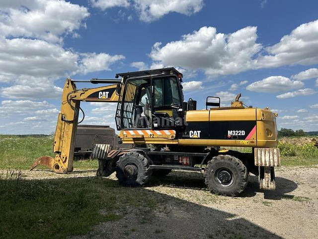 Caterpillar M322D VAH - Mini ekskavatör: fotoğraf 1 Caterpillar M322D VAH - Mini ekskavatör: fotoğraf 1