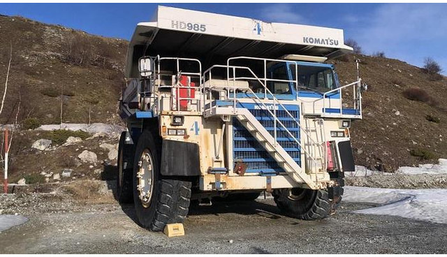 Komatsu HD985 - Damper: fotoğraf 1 Komatsu HD985 - Damper: fotoğraf 1