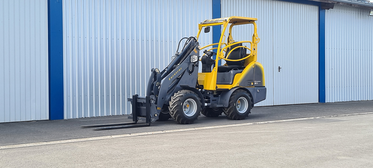 Yeni Belden kırmalı yükleyici Eurotrac W11 Radlader Hoflader: fotoğraf 10