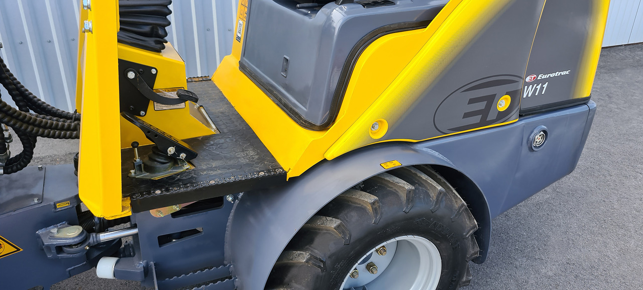 Yeni Belden kırmalı yükleyici Eurotrac W11 Radlader Hoflader: fotoğraf 7