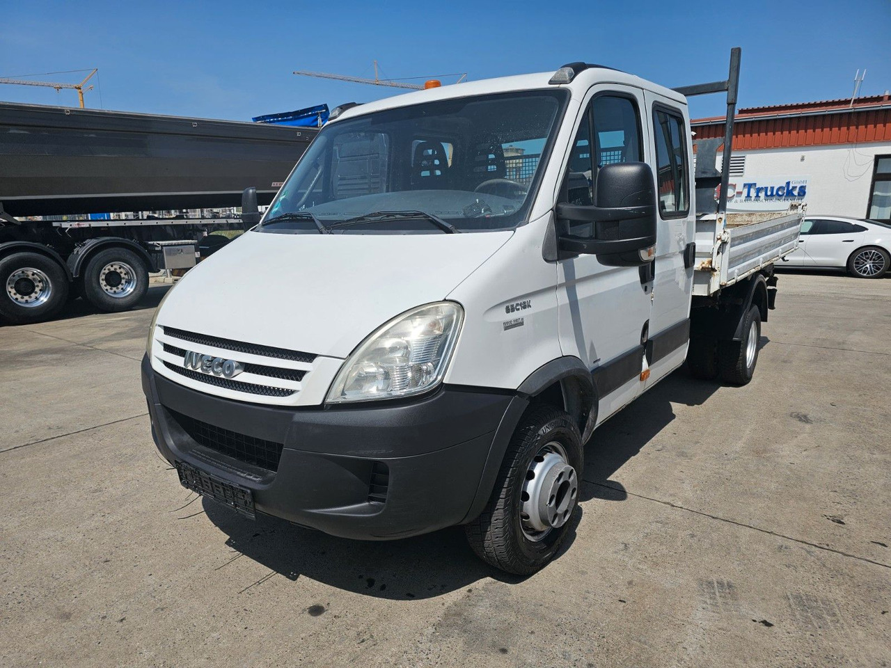 Damperli kamyonet, Çift kabin kamyonet Iveco DAILY * DREISEITENKIPPER * MEILER * STANDHZ: fotoğraf 1