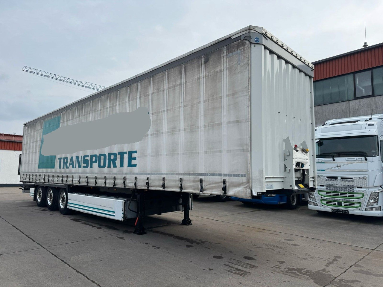 Krone PR.PL * ALCOA * PALLETENKASTEN *LIFTACHSE * - Tenteli dorse: fotoğraf 4 Krone PR.PL * ALCOA * PALLETENKASTEN *LIFTACHSE * - Tenteli dorse: fotoğraf 4