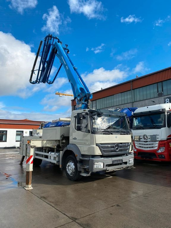 Mobil beton pompası Mercedes-Benz AXOR 1828 * PUTZMEISTER M 24 * HALLENMEISTER *: fotoğraf 8