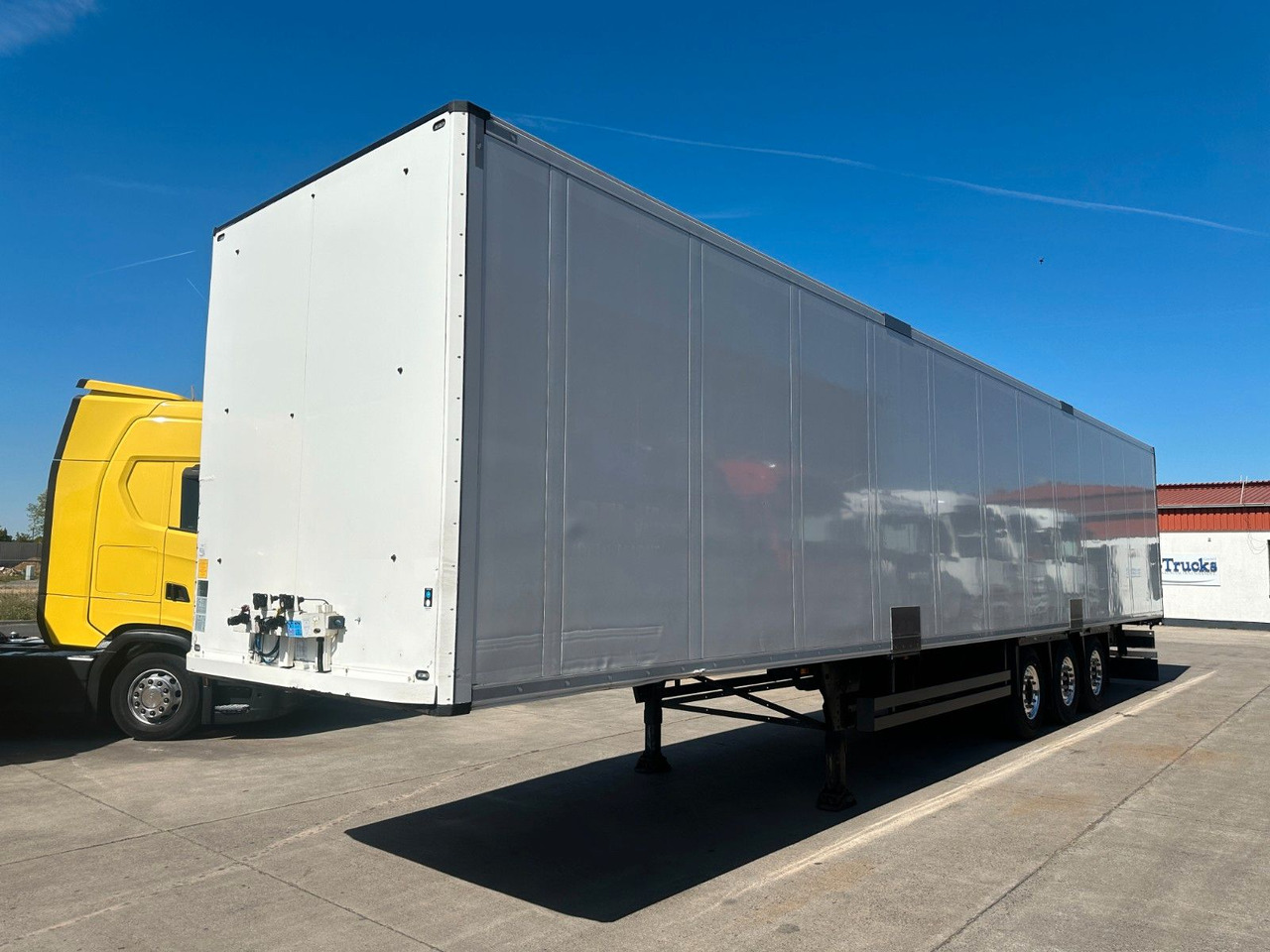 Kapalı karoser dorse Schmitz Cargobull SCB*S3B * LONG-TRAILER * BLUMENBREITE * ALCOA *: fotoğraf 1