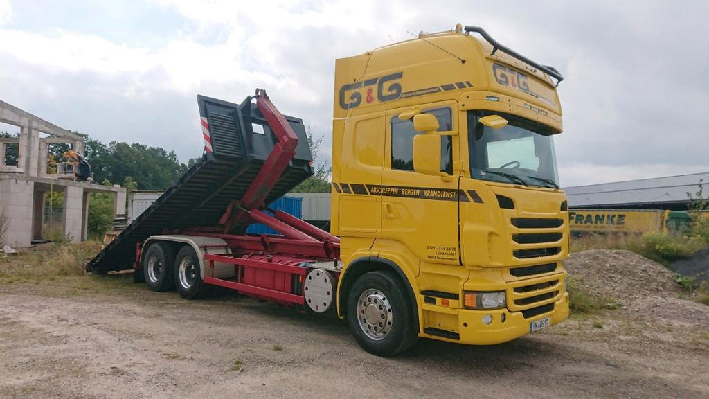 Scania R 730 Abroller voll Luft Scania R 730 Abroller voll Luft - Kancalı yükleyici kamyon: fotoğraf 4 Scania R 730 Abroller voll Luft Scania R 730 Abroller voll Luft - Kancalı yükleyici kamyon: fotoğraf 4