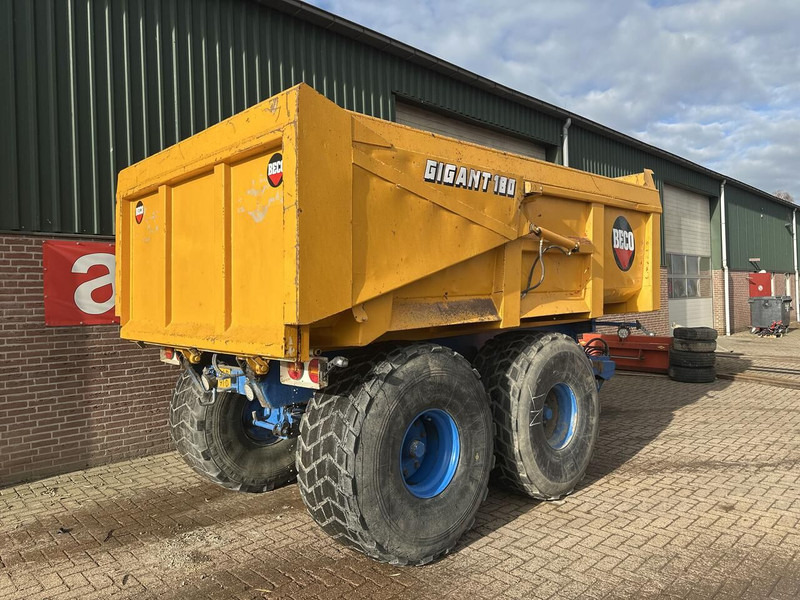 Beco Gigant 180 - Damperli römork: fotoğraf 3 Beco Gigant 180 - Damperli römork: fotoğraf 3