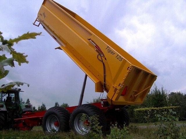 Jako Tiger landbouwkipper - Damperli römork: fotoğraf 3 Jako Tiger landbouwkipper - Damperli römork: fotoğraf 3