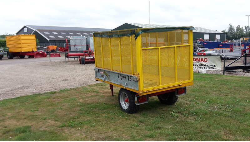 Jako tiger 15 met snipperopbouw - Damperli römork: fotoğraf 3 Jako tiger 15 met snipperopbouw - Damperli römork: fotoğraf 3