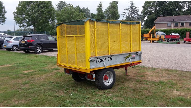 Jako tiger 15 met snipperopbouw - Damperli römork: fotoğraf 5 Jako tiger 15 met snipperopbouw - Damperli römork: fotoğraf 5