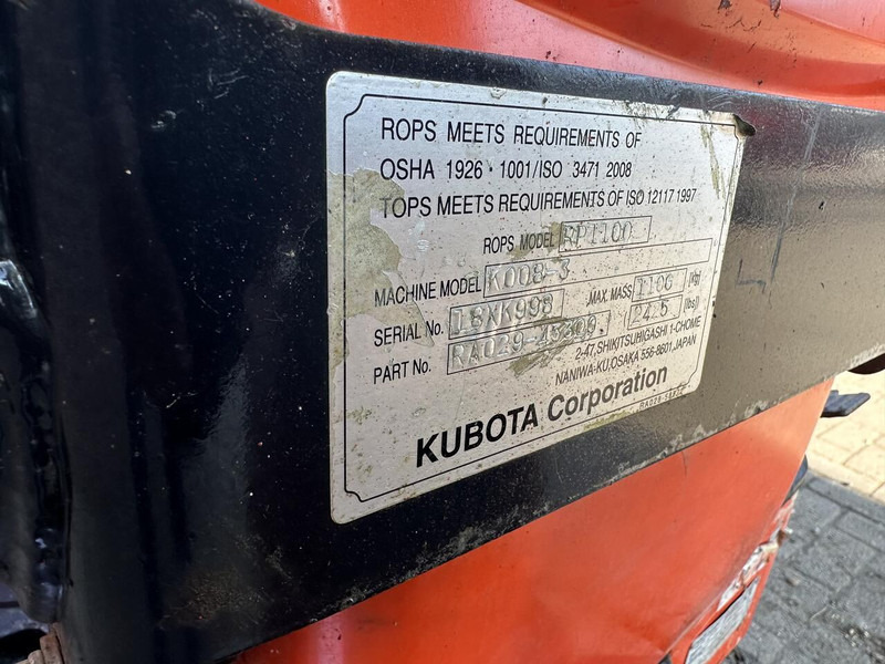 Kubota KOO8-3 finansal kiralama Kubota KOO8-3: fotoğraf 11