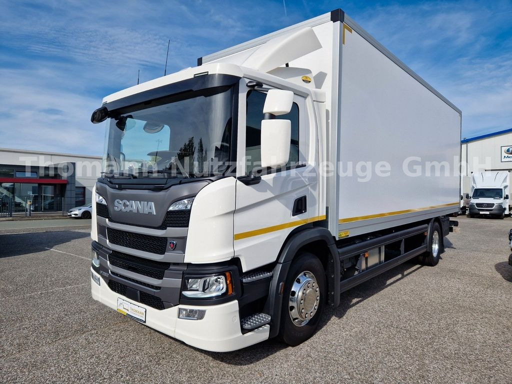 Scania P280 18t Premium Koffer mit BÄR LBW - Kapalı kasa kamyon: fotoğraf 1 Scania P280 18t Premium Koffer mit BÄR LBW - Kapalı kasa kamyon: fotoğraf 1