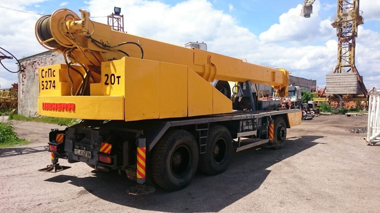 Liebherr LTM 1020 - Mobil vinç: fotoğraf 4 Liebherr LTM 1020 - Mobil vinç: fotoğraf 4