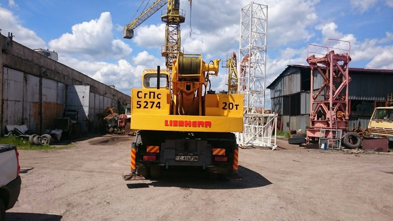 Liebherr LTM 1020 - Mobil vinç: fotoğraf 3 Liebherr LTM 1020 - Mobil vinç: fotoğraf 3