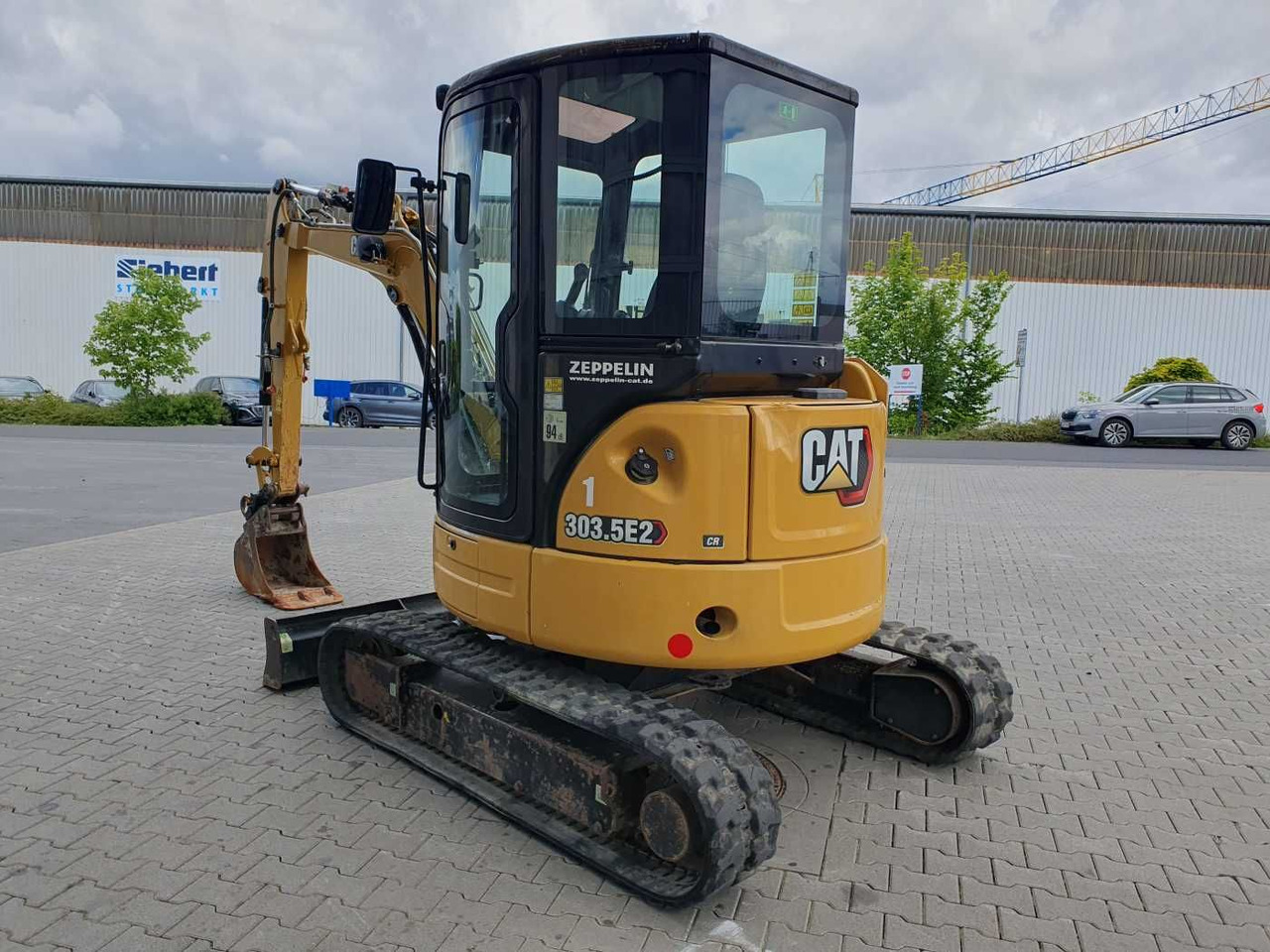CAT 303.5E2CR / nur 2.107h! / 1x Tieflöffel / 2021 - Mini ekskavatör: fotoğraf 5 CAT 303.5E2CR / nur 2.107h! / 1x Tieflöffel / 2021 - Mini ekskavatör: fotoğraf 5