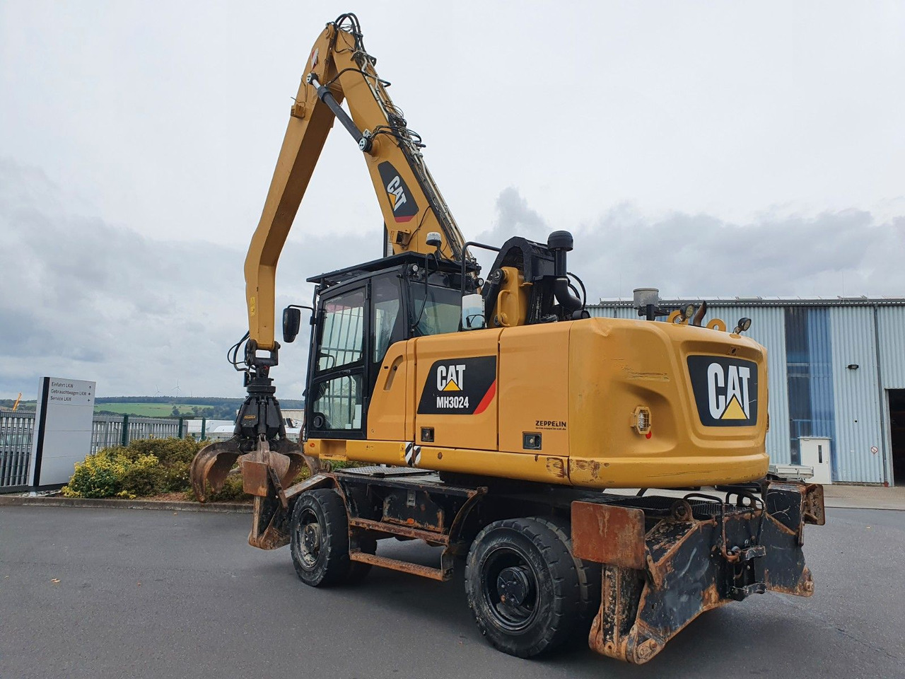CAT MH3024 / MH 3024 / Greifer / 2018 / 9.424h - Tekerlekli ekskavatör: fotoğraf 5 CAT MH3024 / MH 3024 / Greifer / 2018 / 9.424h - Tekerlekli ekskavatör: fotoğraf 5