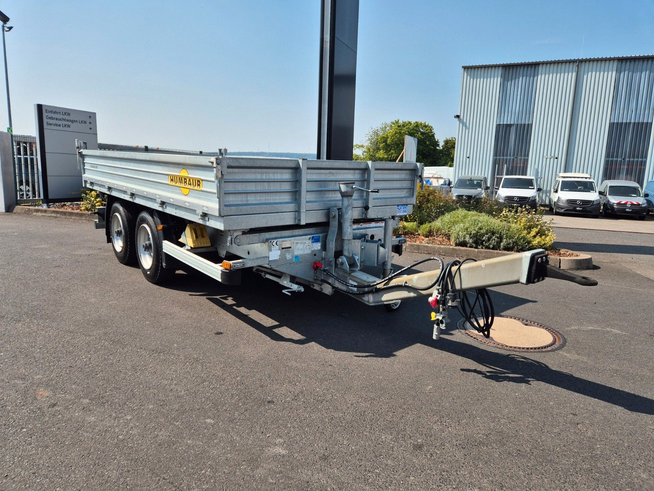 Damperli römork Humbaur HTK 754020 Dreiseitenkipper vollverzinkt: fotoğraf 6 Damperli römork Humbaur HTK 754020 Dreiseitenkipper vollverzinkt: fotoğraf 6