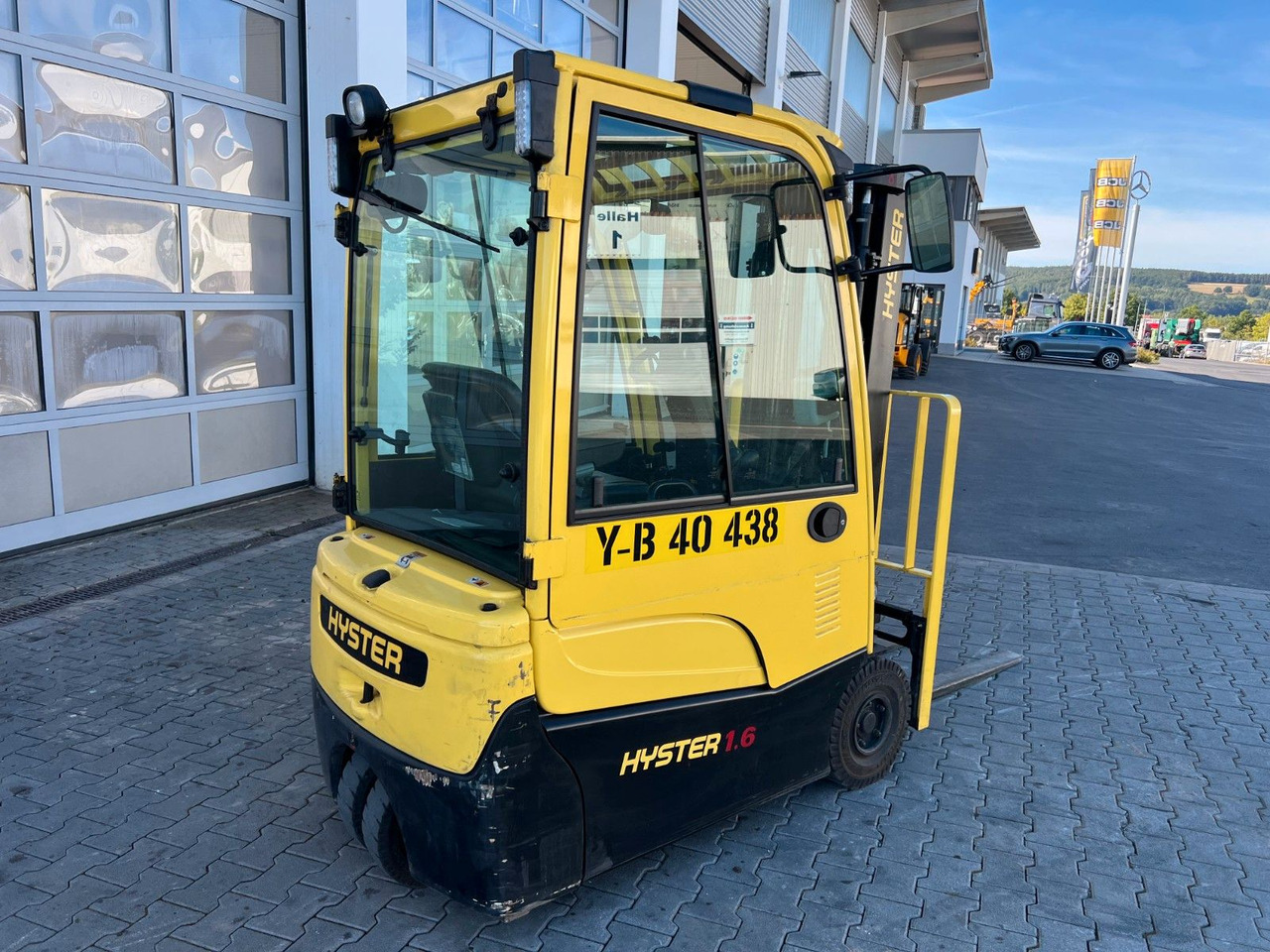 Hyster J1.6 XNT MWB / nur 387h! / Hubhöhe: 4.6m / SS - Elektrikli forklift: fotoğraf 3 Hyster J1.6 XNT MWB / nur 387h! / Hubhöhe: 4.6m / SS - Elektrikli forklift: fotoğraf 3