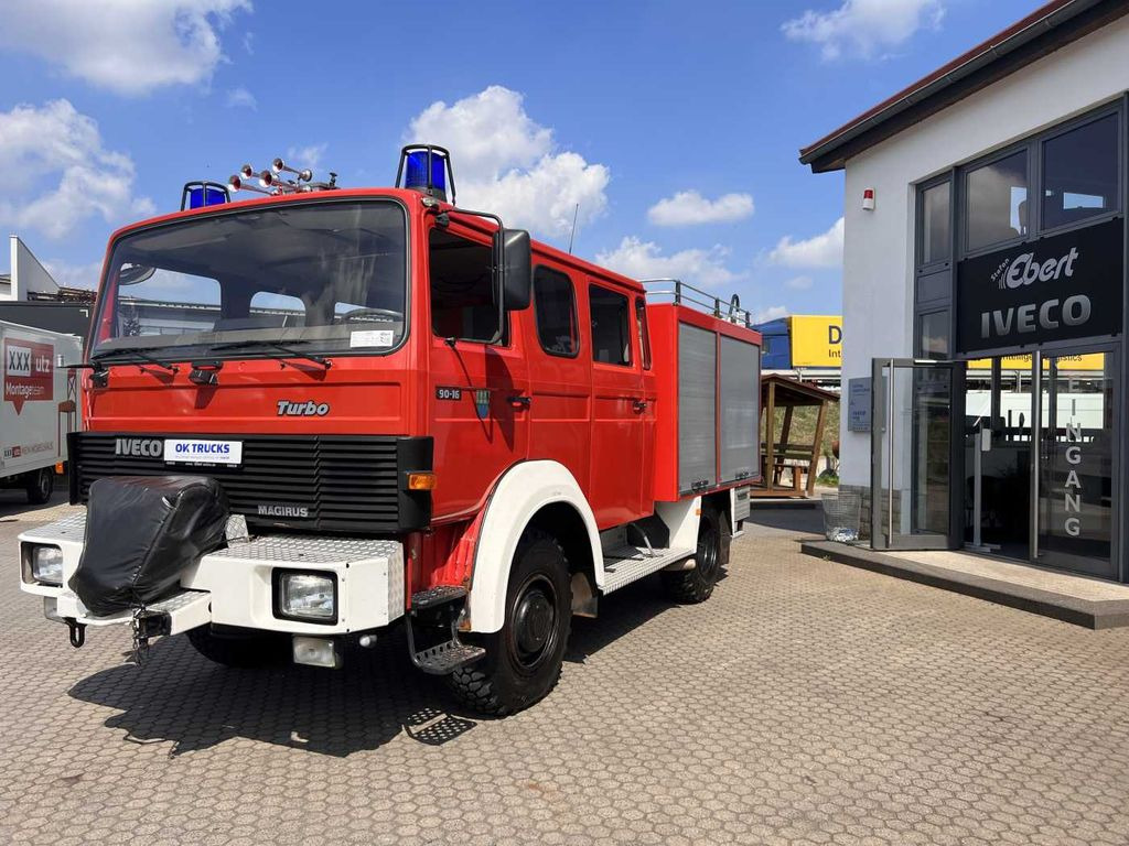 Iveco 75-16 AW 4x4 LF8 Feuerwehr Standheizung 9 Sitze - İtfaiye aracı: fotoğraf 1 Iveco 75-16 AW 4x4 LF8 Feuerwehr Standheizung 9 Sitze - İtfaiye aracı: fotoğraf 1
