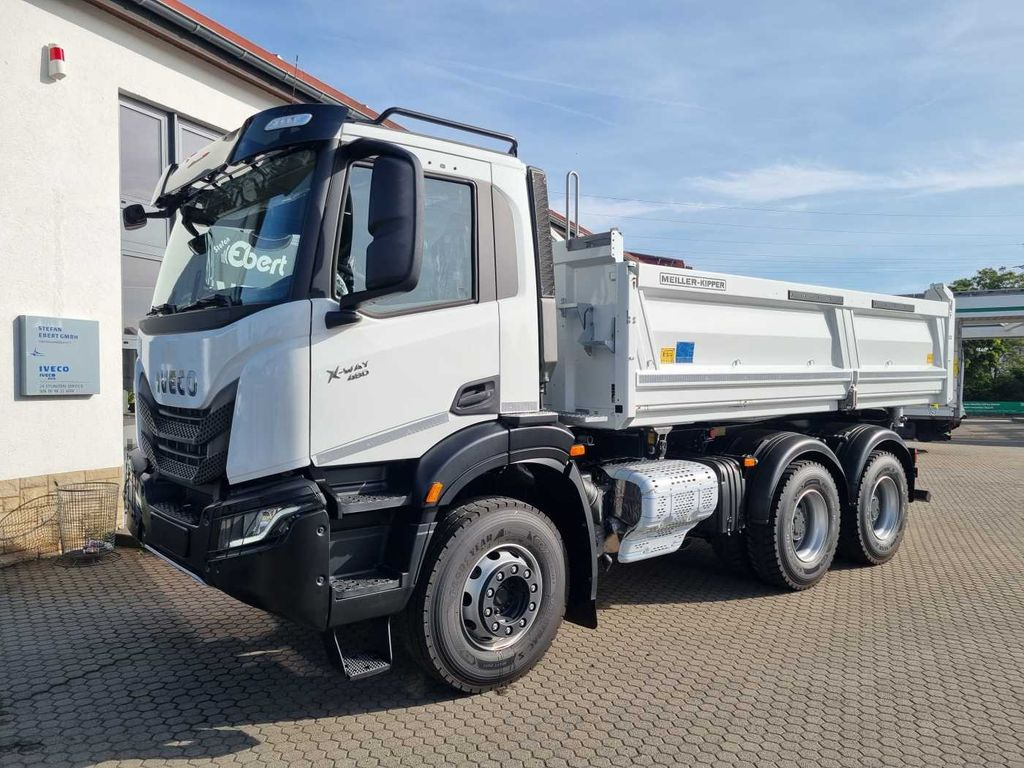 Yeni Damperli kamyon Iveco AD300X48Z HR OFF 6x4 Meiller-Kipper + Bordmatik: fotoğraf 13
