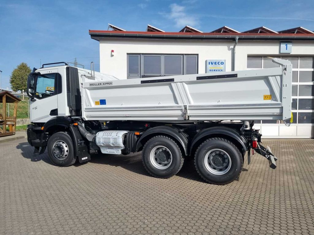 Yeni Damperli kamyon Iveco AD300X48Z HR OFF 6x4 Meiller-Kipper + Bordmatik: fotoğraf 12