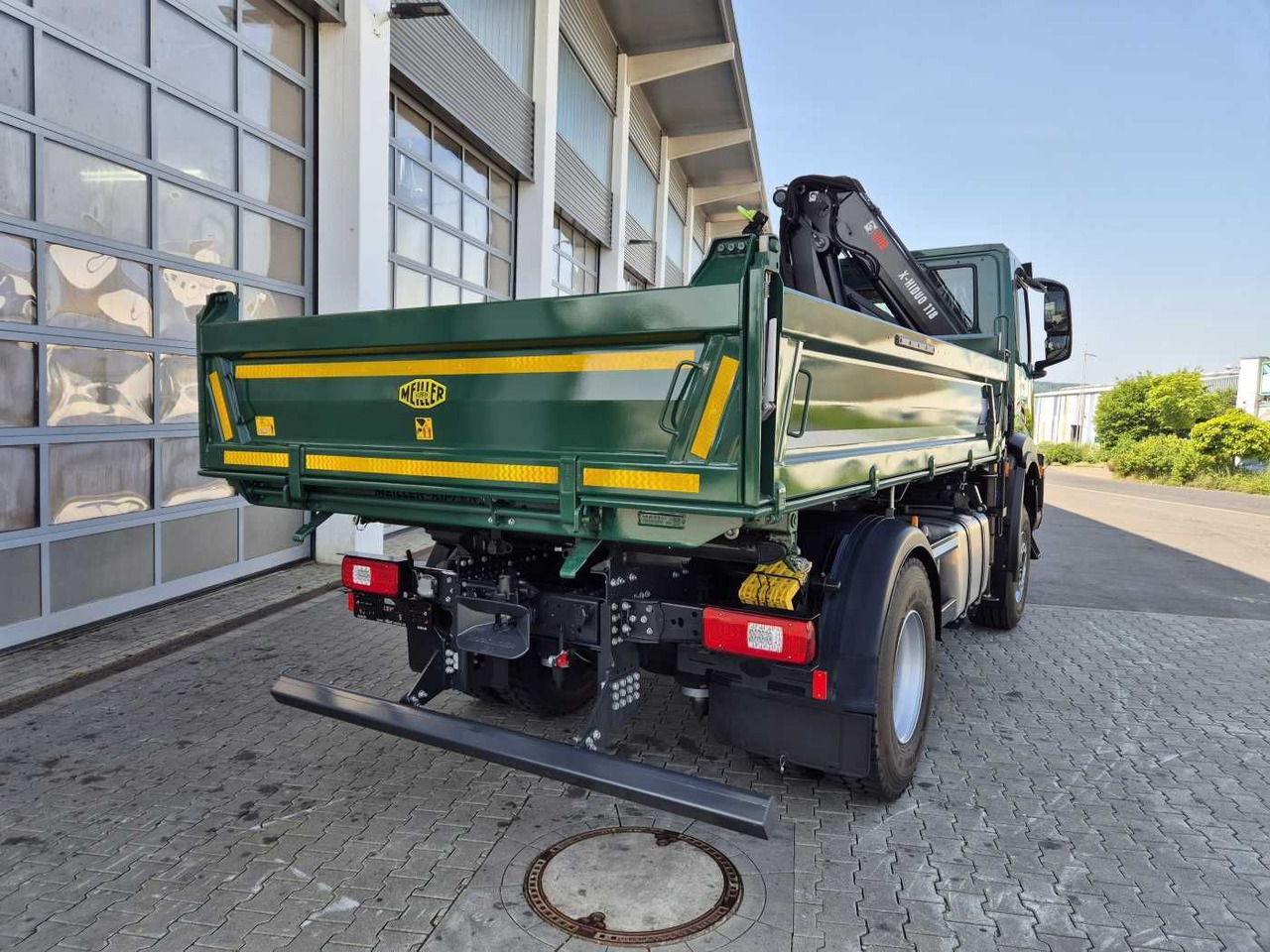 Damperli kamyon, Vinçli kamyon Iveco T-Way AD190T36W/P 4x4 HIAB X-HIDUO 118E-3 Funk: fotoğraf 8