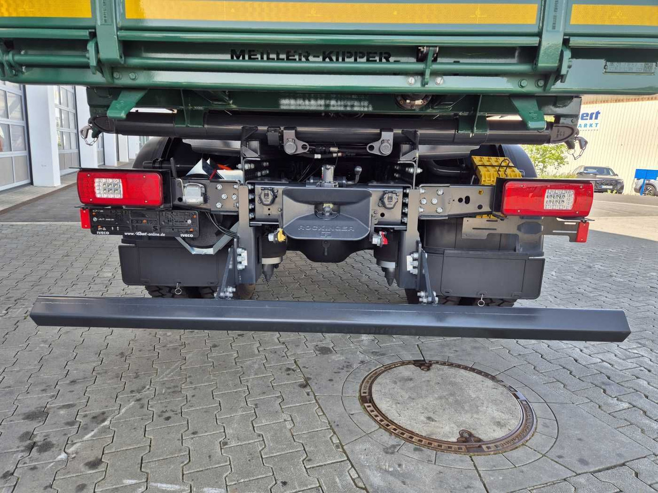 Damperli kamyon, Vinçli kamyon Iveco T-Way AD190T36W/P 4x4 HIAB X-HIDUO 118E-3 Funk: fotoğraf 7