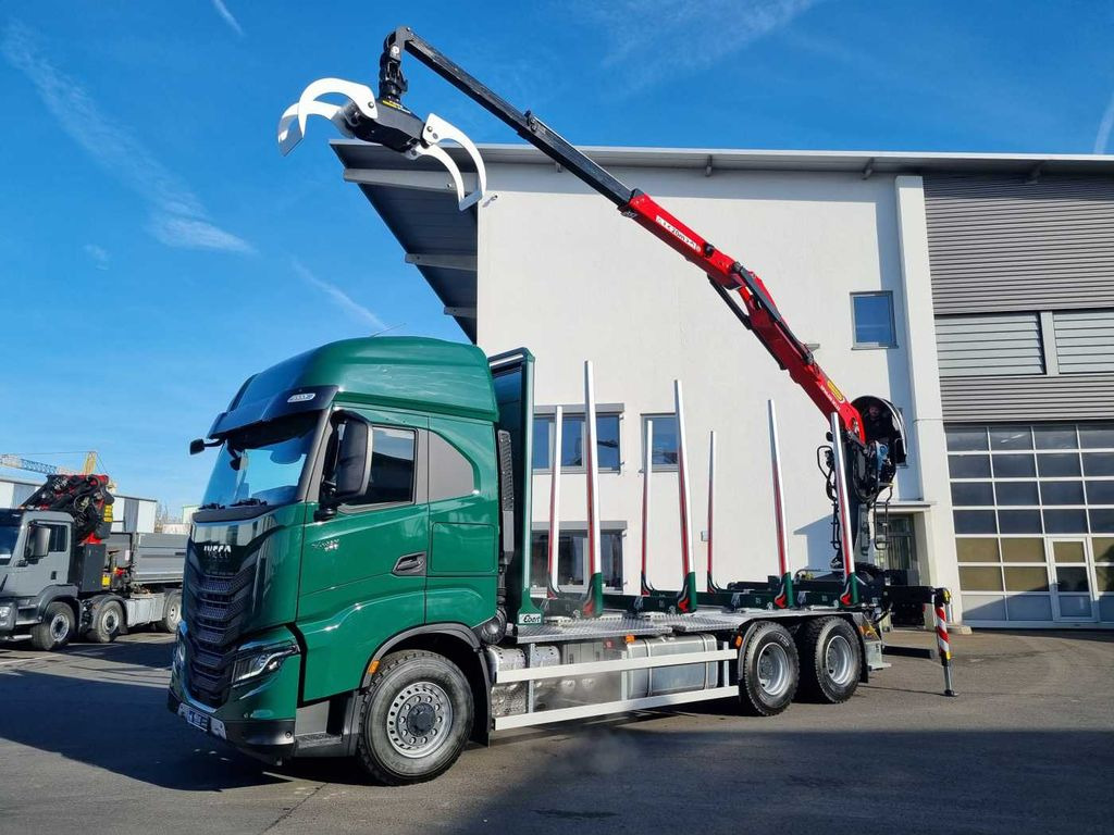 Iveco X-Way AS300X57 Z/P HR ON+ 6x4 (6x6 Hi Traction) - Tomruk kamyonu, Vinçli kamyon: fotoğraf 2 Iveco X-Way AS300X57 Z/P HR ON+ 6x4 (6x6 Hi Traction) - Tomruk kamyonu, Vinçli kamyon: fotoğraf 2
