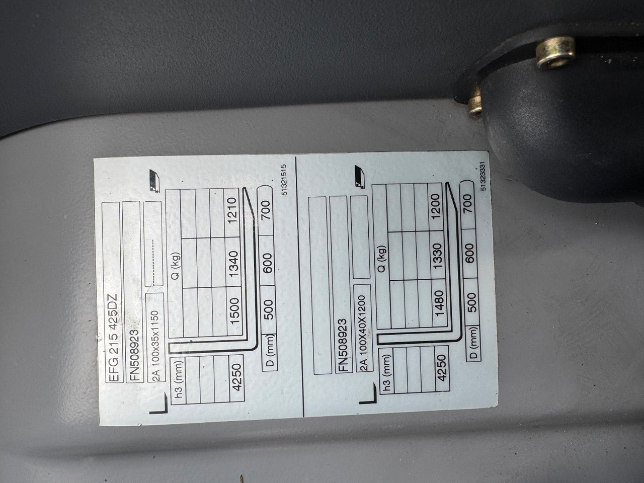 Elektrikli forklift Jungheinrich EFG 215 / Triplex: 4.25m! / SS / nur 716h!: fotoğraf 15