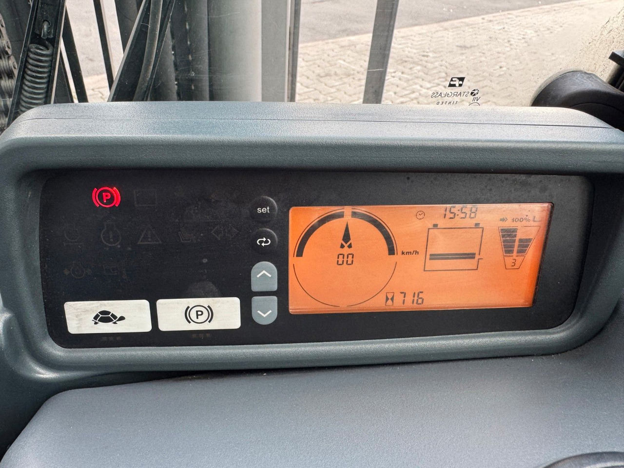 Elektrikli forklift Jungheinrich EFG 215 / Triplex: 4.25m! / SS / nur 716h!: fotoğraf 16
