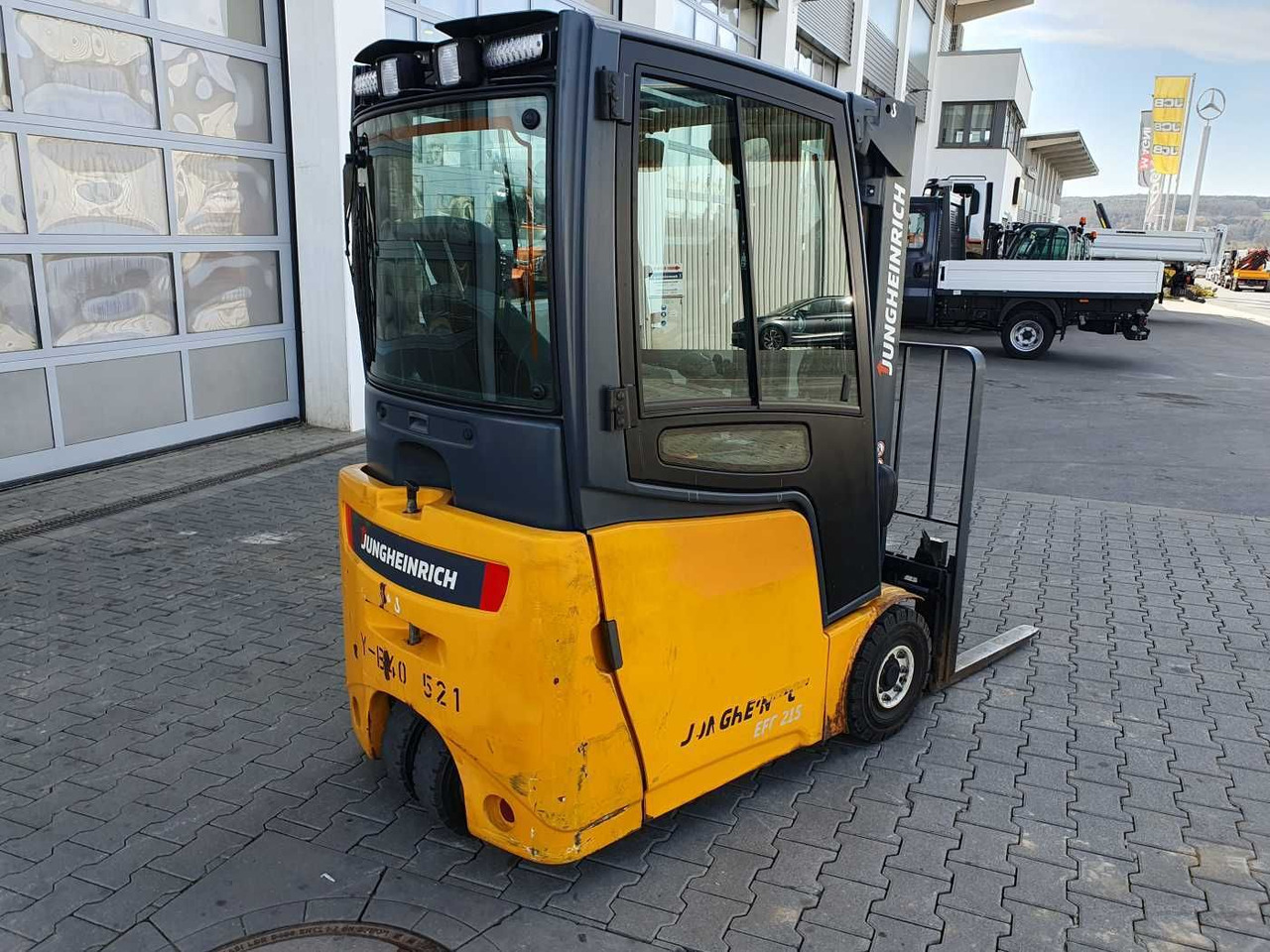 Jungheinrich EFG 215 / Triplex: 4.35m! / SS / nur 2.054h! - Elektrikli forklift: fotoğraf 3 Jungheinrich EFG 215 / Triplex: 4.35m! / SS / nur 2.054h! - Elektrikli forklift: fotoğraf 3