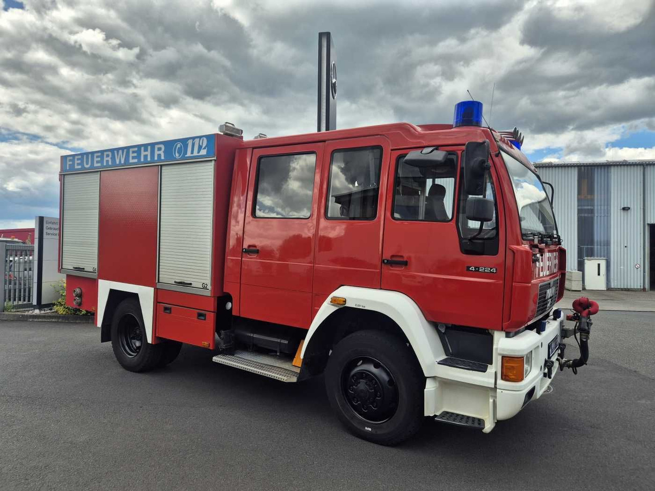 MAN 14.224 4x4 TLF 16/29 Tanklöschfahrzeug Feuerwehr - Kamyon: fotoğraf 4 MAN 14.224 4x4 TLF 16/29 Tanklöschfahrzeug Feuerwehr - Kamyon: fotoğraf 4