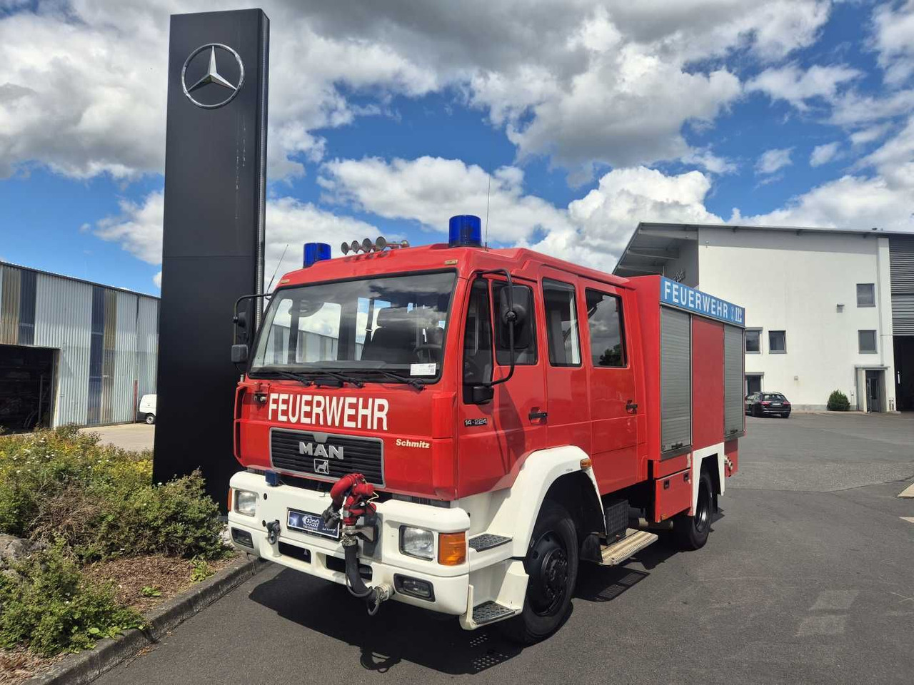 MAN 14.224 4x4 TLF 16/29 Tanklöschfahrzeug Feuerwehr - Kamyon: fotoğraf 1 MAN 14.224 4x4 TLF 16/29 Tanklöschfahrzeug Feuerwehr - Kamyon: fotoğraf 1