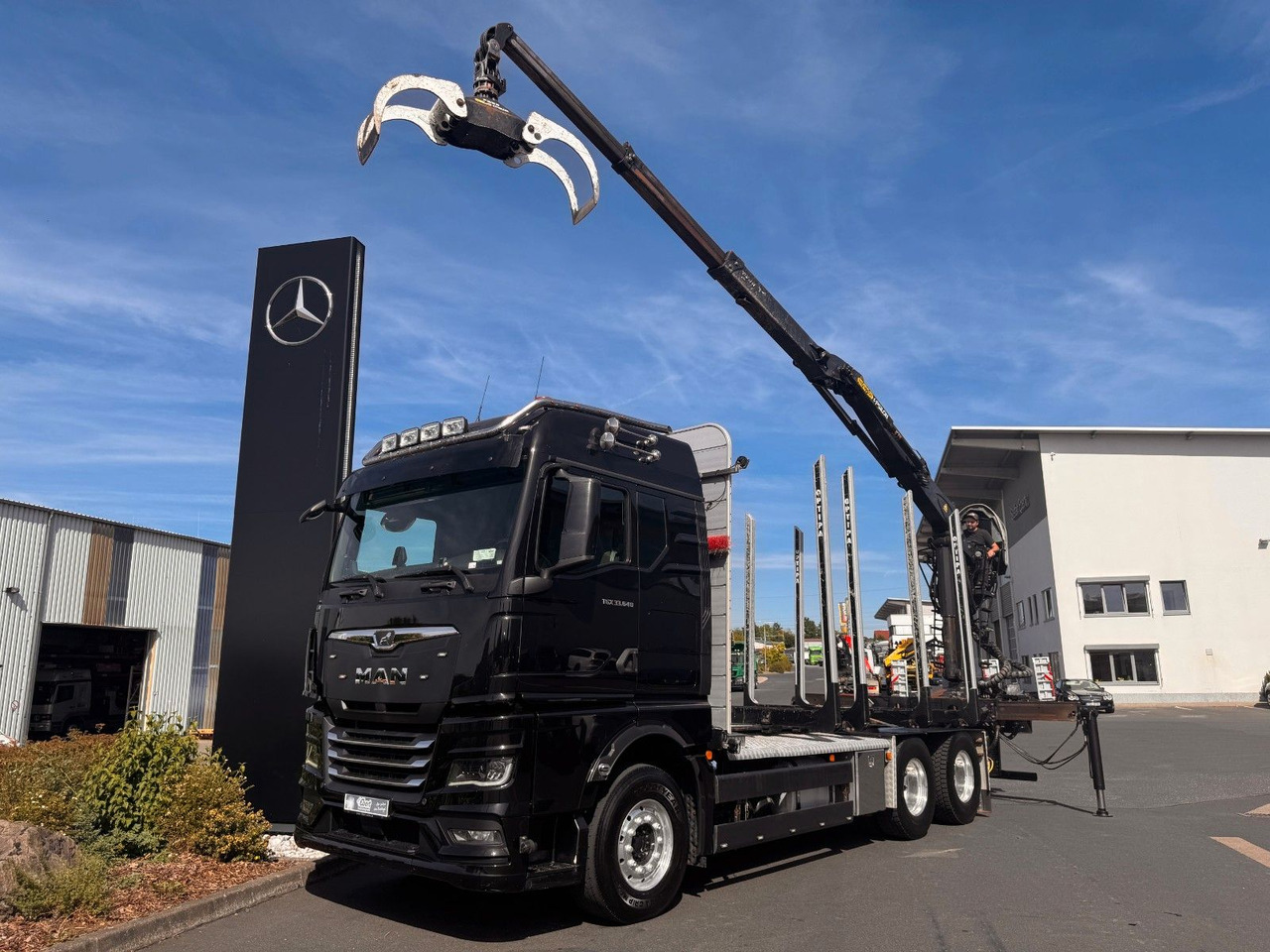 MAN TGX 33.640 6x4 BL Palfinger Q150Z96 - Tomruk kamyonu, Vinçli kamyon: fotoğraf 2 MAN TGX 33.640 6x4 BL Palfinger Q150Z96 - Tomruk kamyonu, Vinçli kamyon: fotoğraf 2