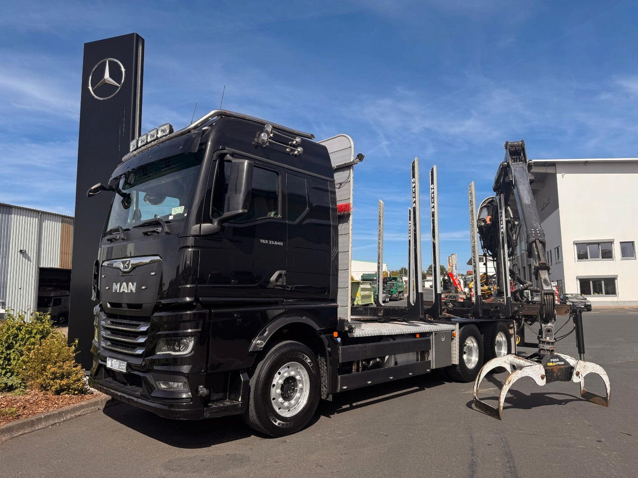 MAN TGX 33.640 6x4 BL Palfinger Q150Z96 - Tomruk kamyonu, Vinçli kamyon: fotoğraf 3 MAN TGX 33.640 6x4 BL Palfinger Q150Z96 - Tomruk kamyonu, Vinçli kamyon: fotoğraf 3
