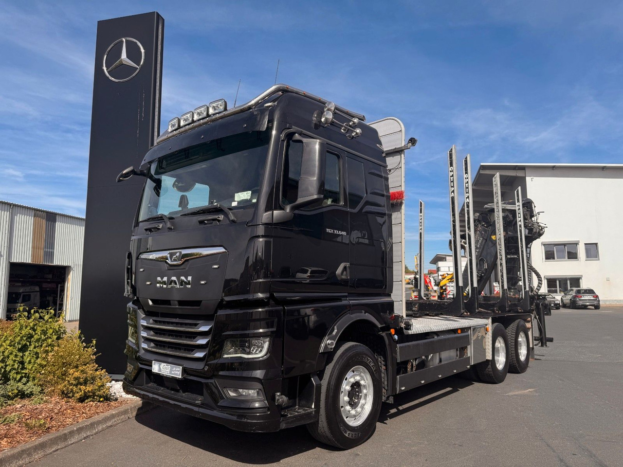 MAN TGX 33.640 6x4 BL Palfinger Q150Z96 - Tomruk kamyonu, Vinçli kamyon: fotoğraf 4 MAN TGX 33.640 6x4 BL Palfinger Q150Z96 - Tomruk kamyonu, Vinçli kamyon: fotoğraf 4